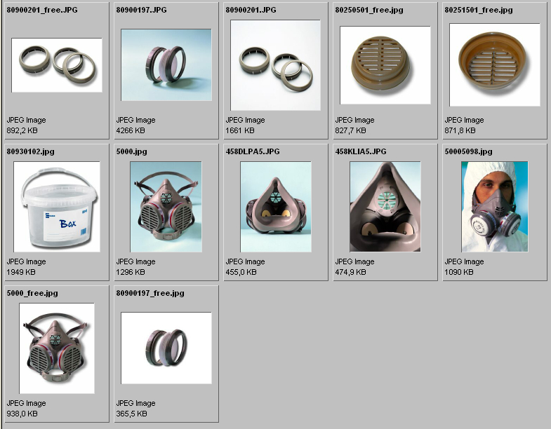 FFP-Halbmasken Serie5000