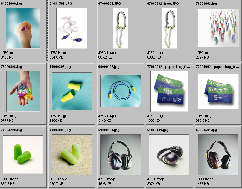 Geh�rschutzprodukte